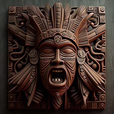 3D model aztec (STL)